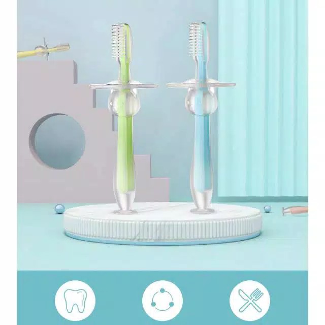 Sikat Gigi Bayi Silicon - Finger Tooth Brush - Pembersih Mulut Bayi