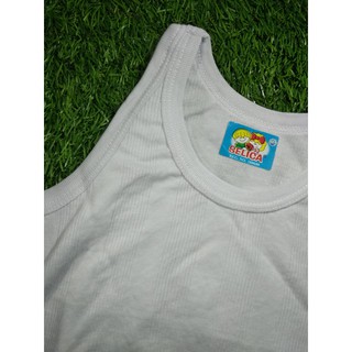  KAOS  DALAM ANAK SELICA SELICA KAOS  DALAM SINGLET  PUTIH 