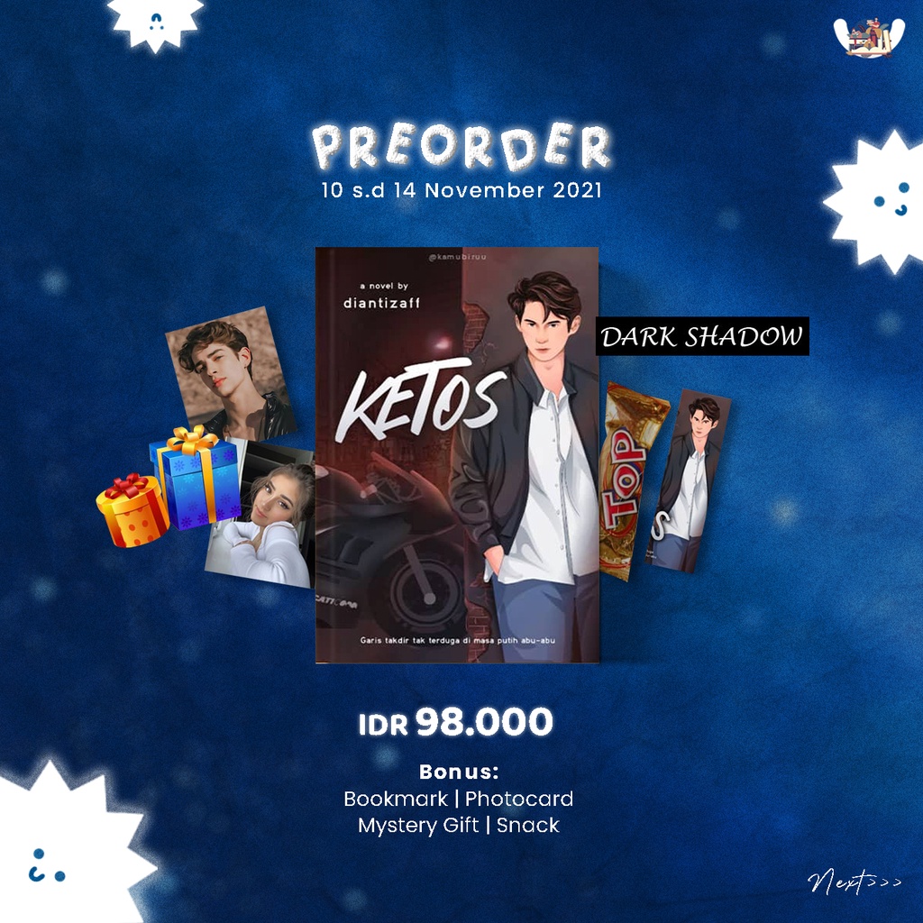 Ready Novel Ketos Penulis: Diantizaff-EDISI MYSTERY GIFT