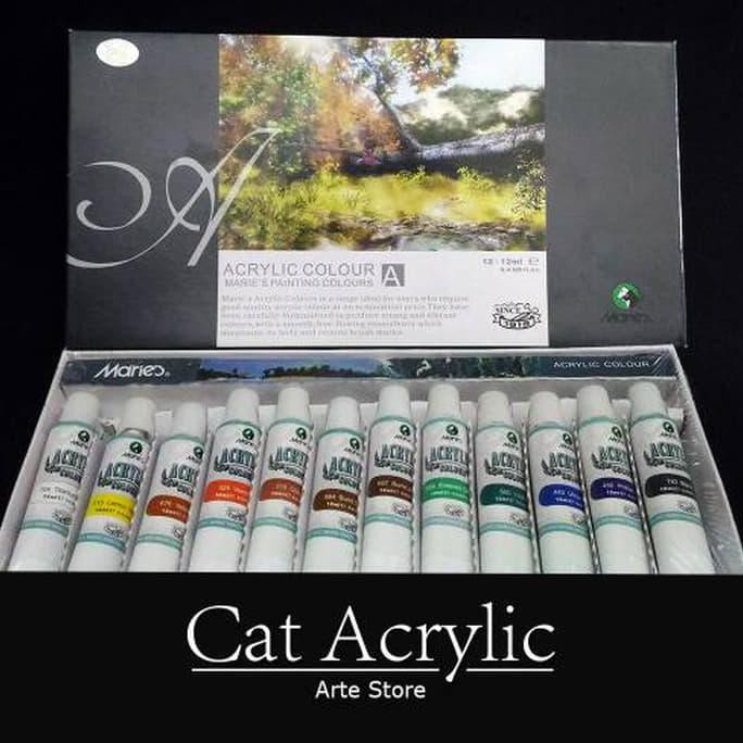 

HOT SALE Cat Acrylic set 12 Warna