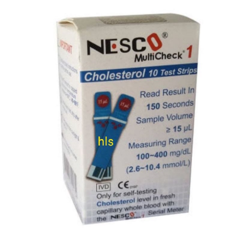 Jual nesco strip cholesterol - strip nesco kolesterol Indonesia|Shopee