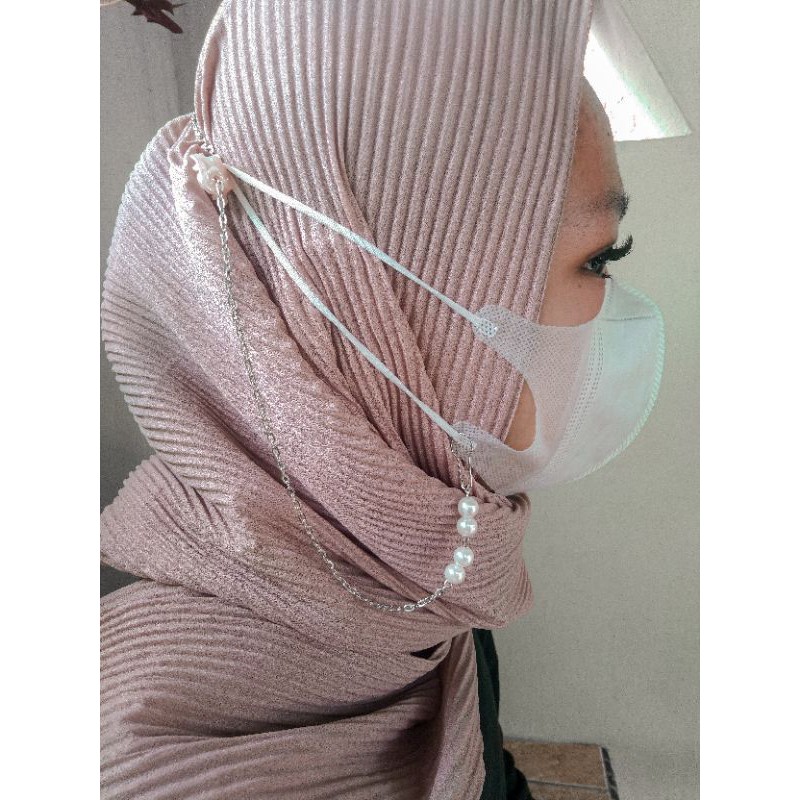 Konektor Masker 2 in 1/ Strap Masker 2 in 1/ Strap masker hijab/Konektor Masker/Strap Masker