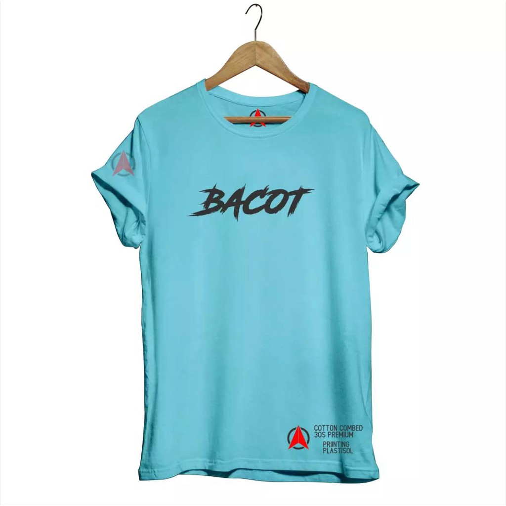 TSHIRT BAJU KAOS DISTRO PRIA WANITA BACOT BASIC COTTON COMBED 30S