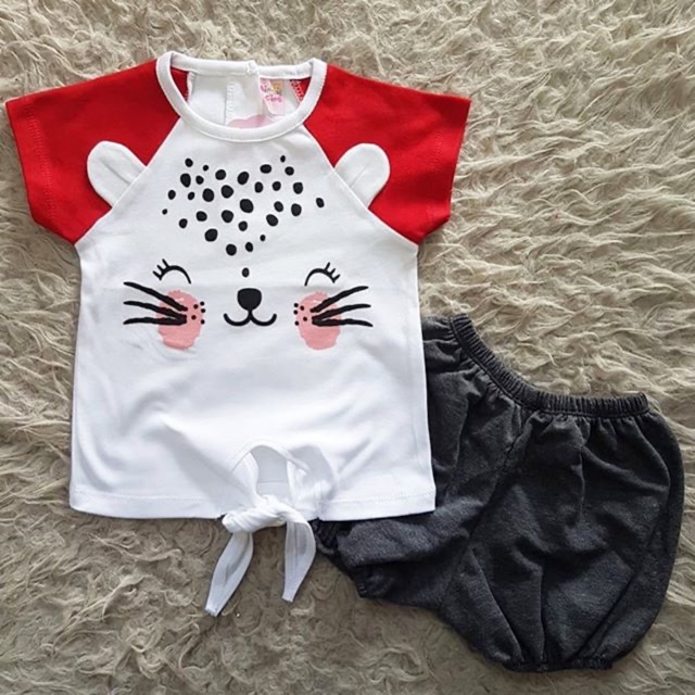 Baju Bayi Meow Meow