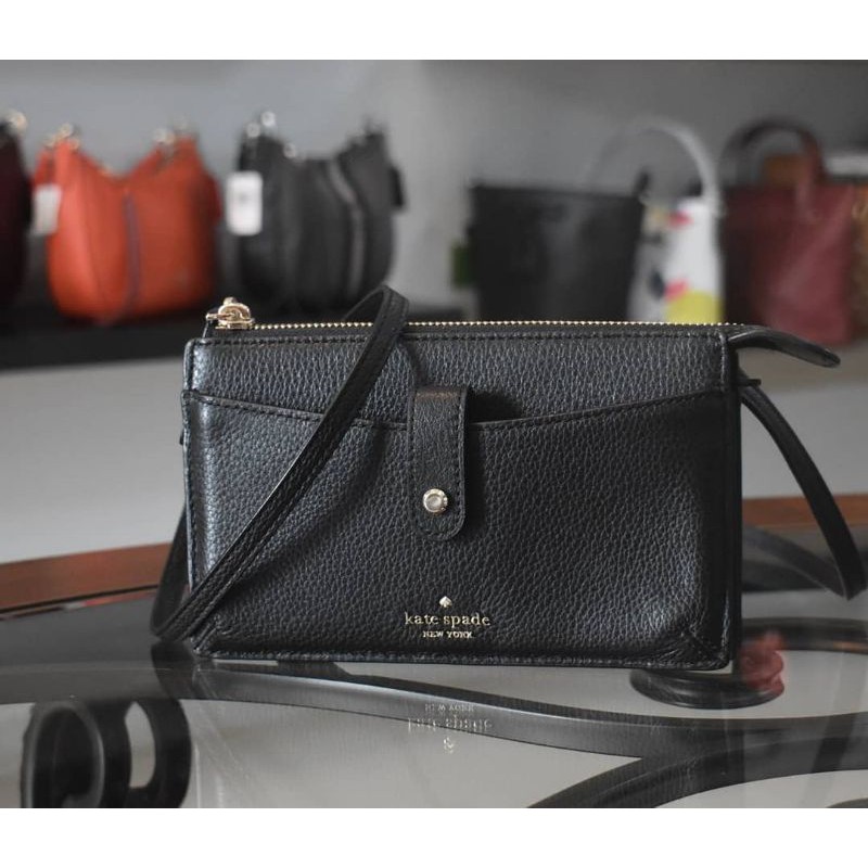 Kate Spade Jackson Small TAB Crossbody Black