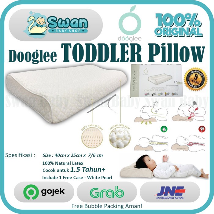 Dooglee Toddler Pillow / Bantal Bayi / DooGle