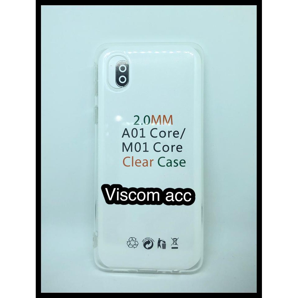 Silicon Bening Samsung A01 Core / M01 Core Case Transfaran