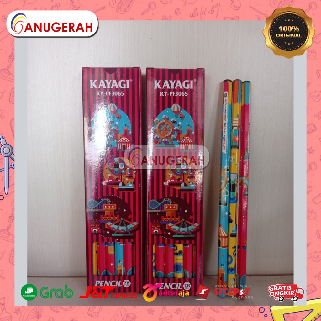 

KAYAGI KY-PF3065 PENSIL 2B (pack)