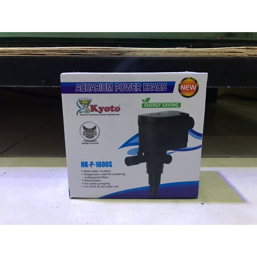 Pompa celup aquarium kolam kecil KYOTO HK P 1600S