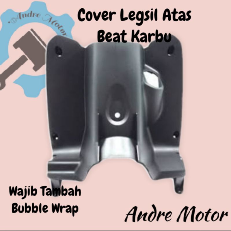 Cover Legsil Tebeng 1/4 Cover Kunci Kontak Atas/Bawah Beat Karbu Lokal Kualitas Original