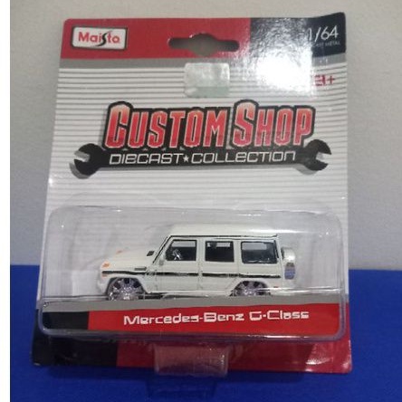 Mercedes Benz G Class Maisto Custom Shop Putih