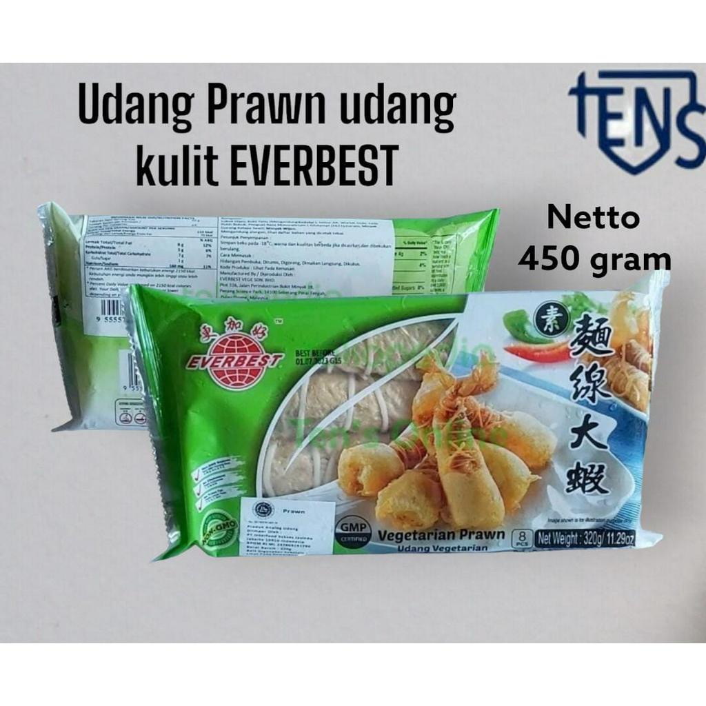 

Udang Prawn Udang Kulit Tahu Nabati Vegetarian Vegan EVERBEST
