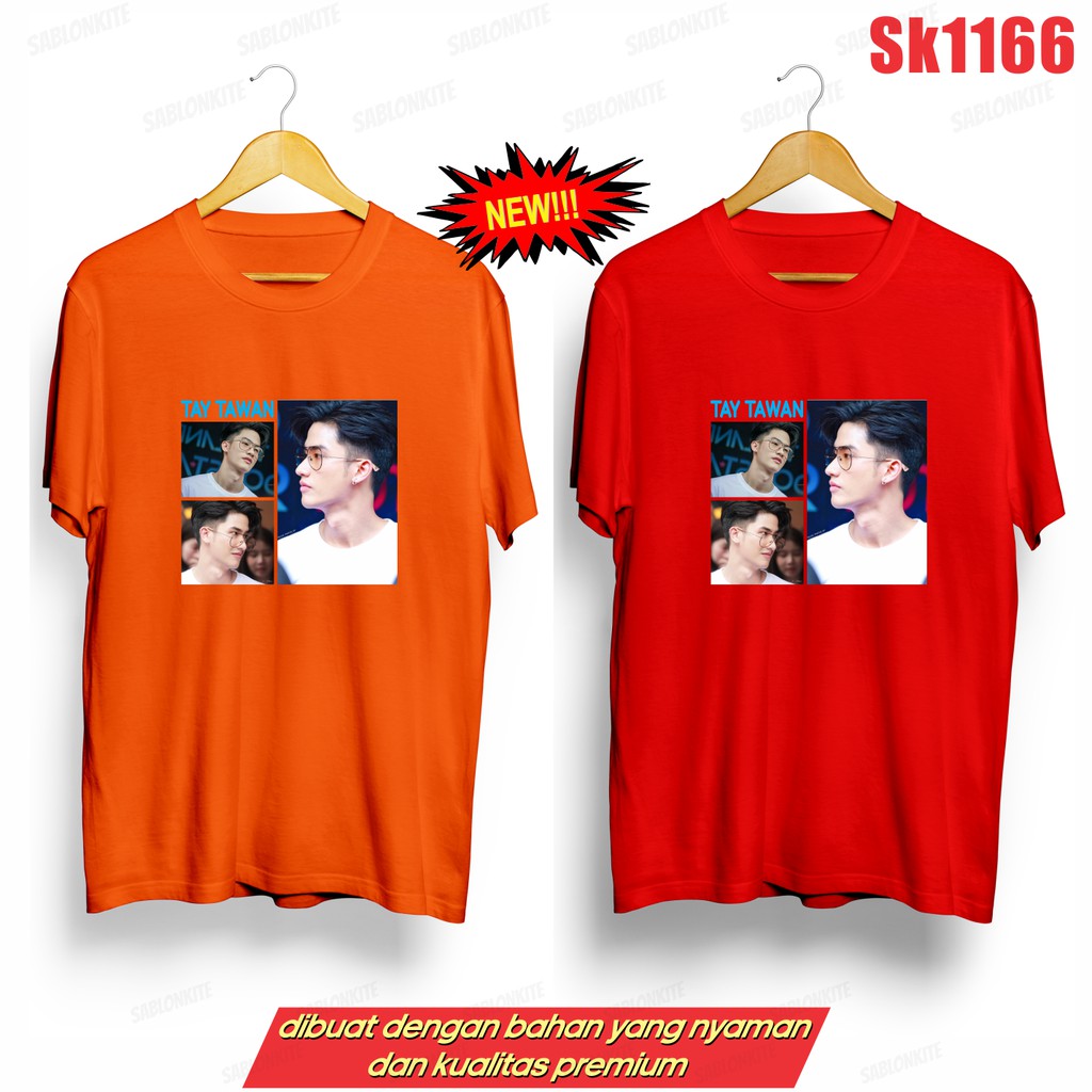 MURAH!!! KAOS TAY TAWAN FOTO  SK1166 UNISEX COMBED 30S