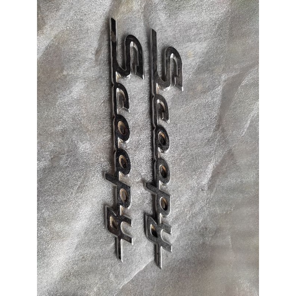 Emblem Logo Scoopy Ori copotan