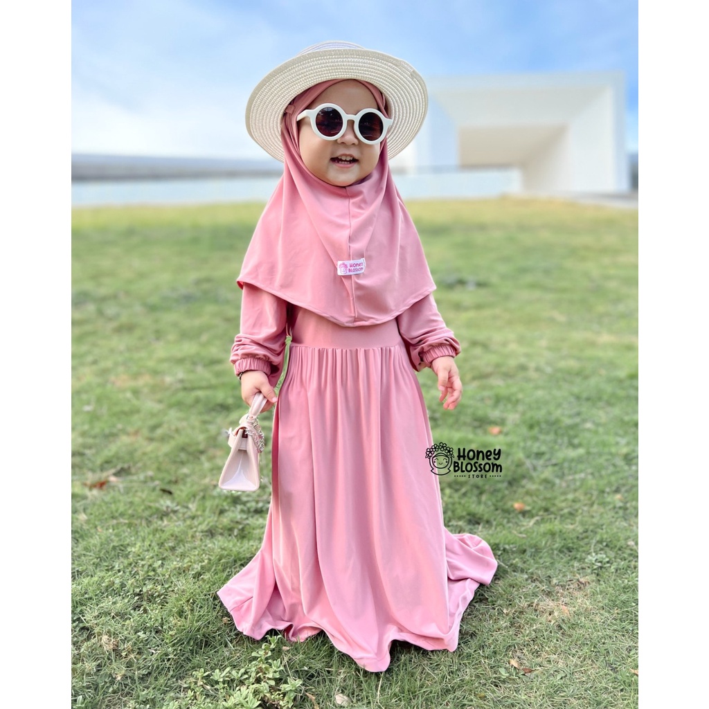 HoneyBlossom - gamis bayi / gamis bayi perempuan 6 12 bulan / gamis bayi perempuan lylia