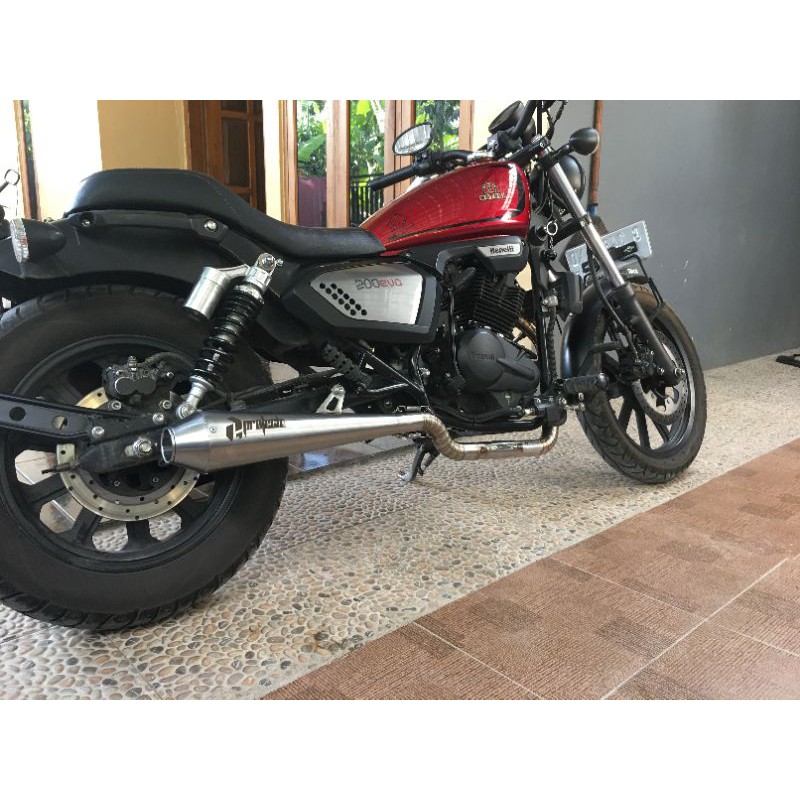 Benelli Motobi 200 Evo — Jap Neo Long · Silver — foto 5