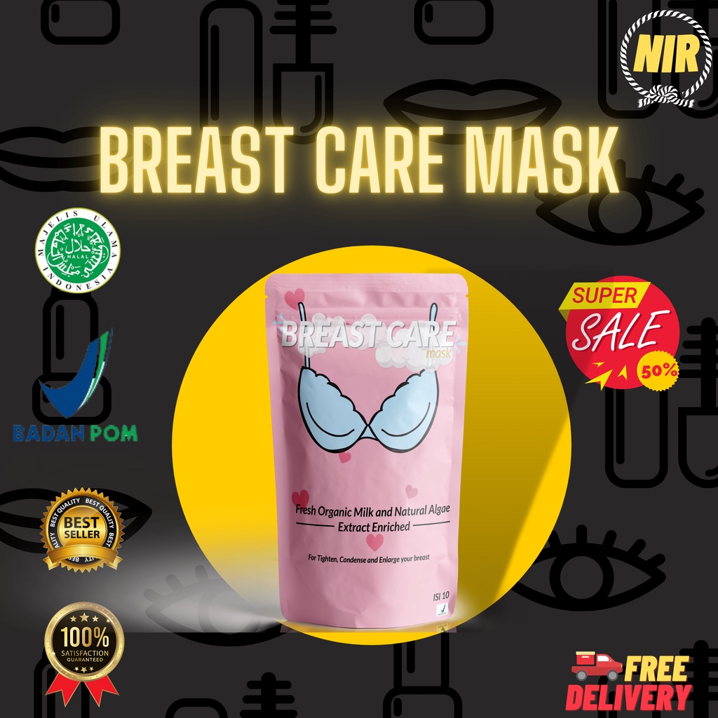 BREAST CARE MASK / Masker Perawatan Payudara Alami pembesar payudara cepat / pembesar payudara ori