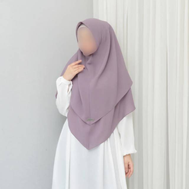 Naima Khimar by Aurora.clo warna Taro M