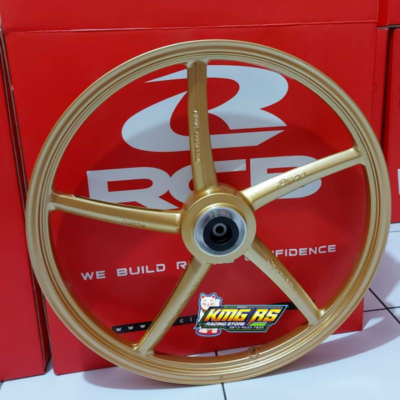 Velg RCB SP522 Gold Drag Race Ukuran 120 Ring 17 Mio JupiterZ Ninja