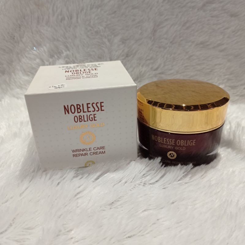 Noblesse Oblige Luxury Gold Wrinkle Care Repair Cream