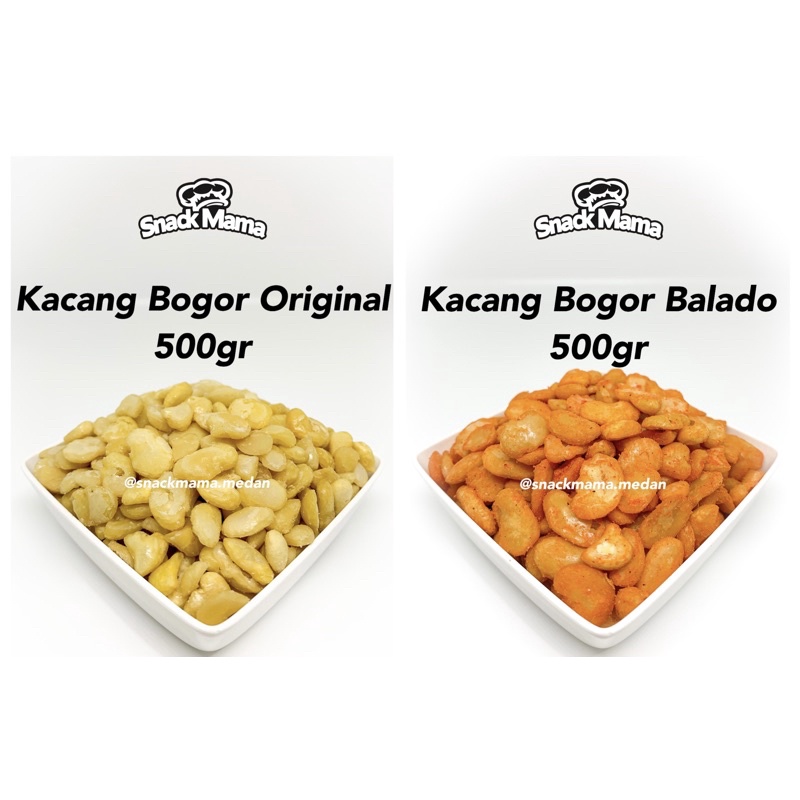 [500GR] KACANG KORO KUPAS ORIGINAL / BALADO / KACANG BOGOR