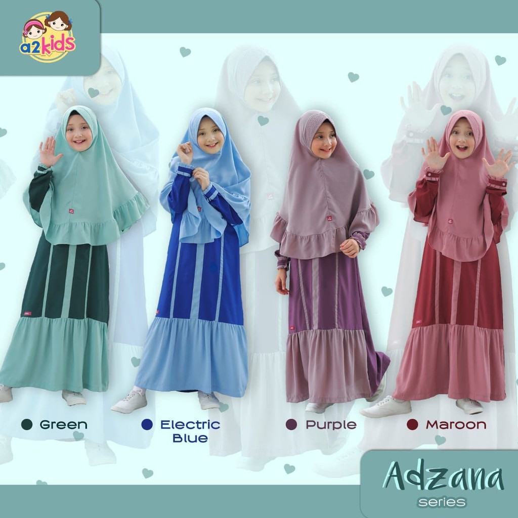Gamis anak Adzana Series a2kids