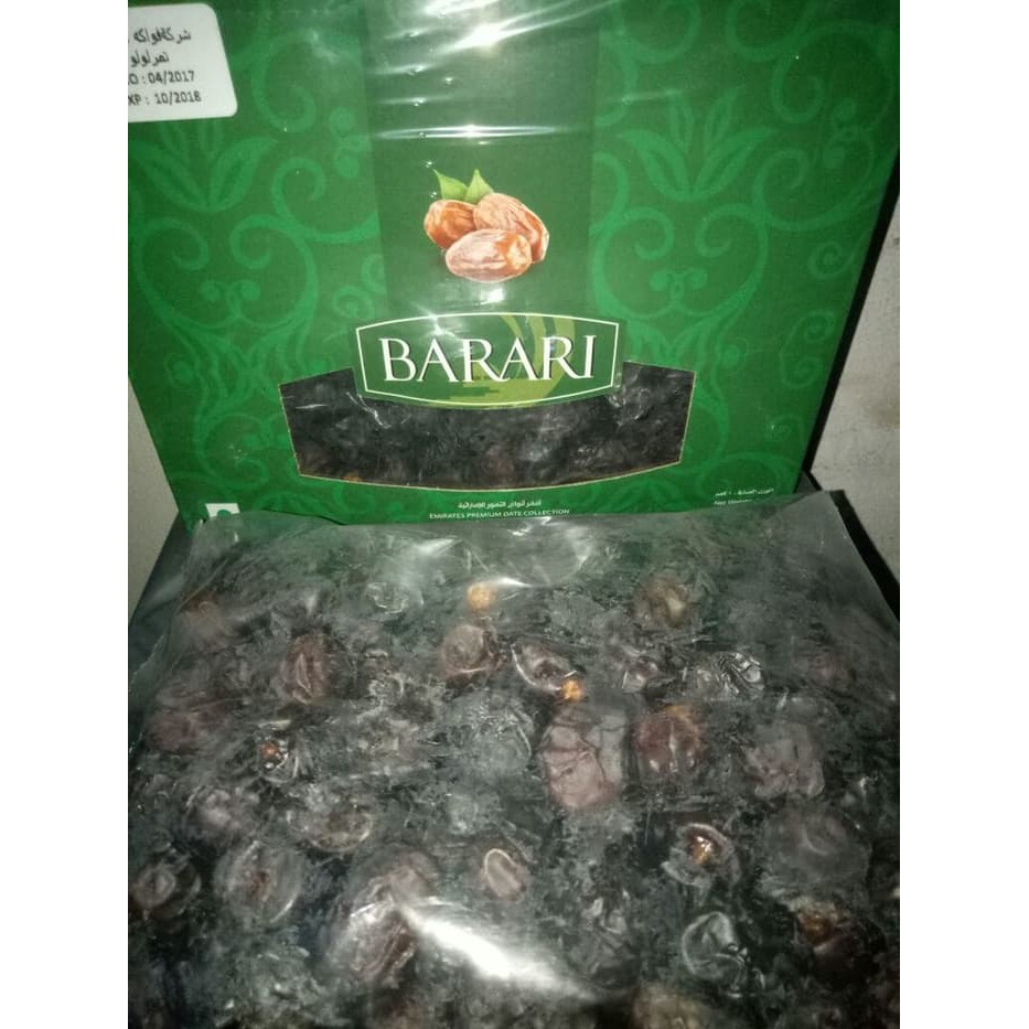 

Termurah Kurma Lulu Hitam 1kg Premium