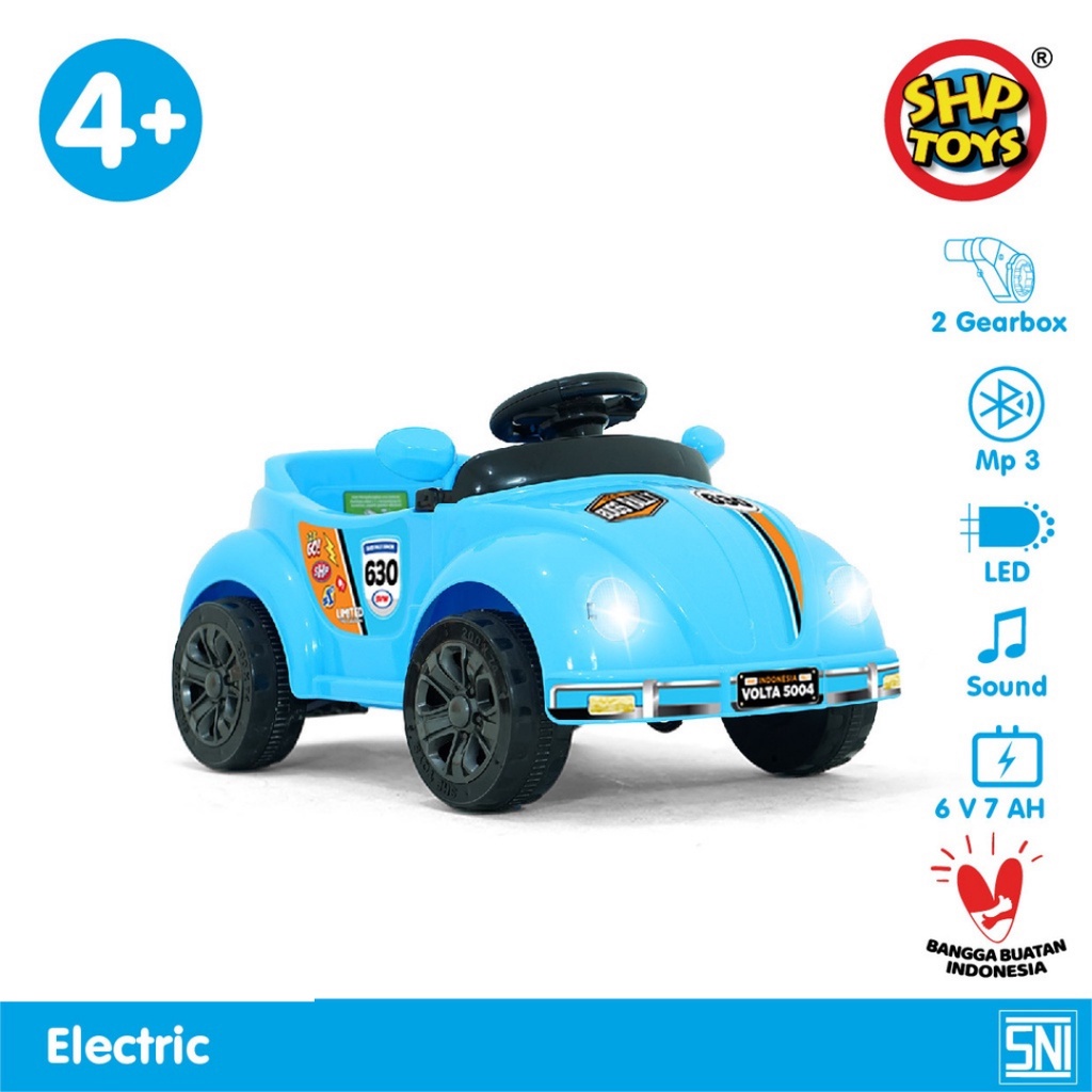 Mainan Mobil Aki accu anak Ride On SHPToys Classy Series Volta 5004