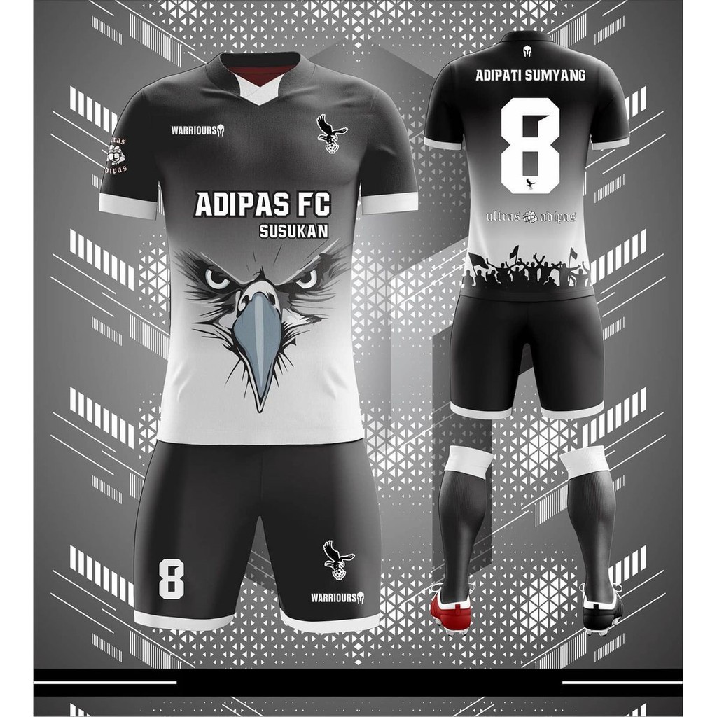 baju Baju Futsal Atasan+Celana Custom keren aceindoprint