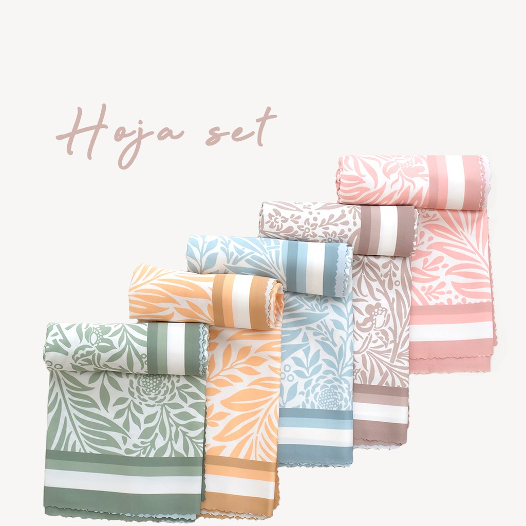 Hoja Set by Famine / hijab / scarf / hijab voal / scarf voal / hijab satin / scarf satin