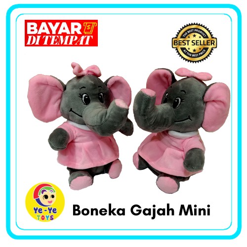 Boneka Gajah Mini