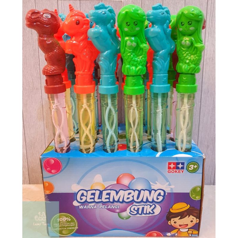 buble stik gelembung / balon air stik / mainan anak murah grosir