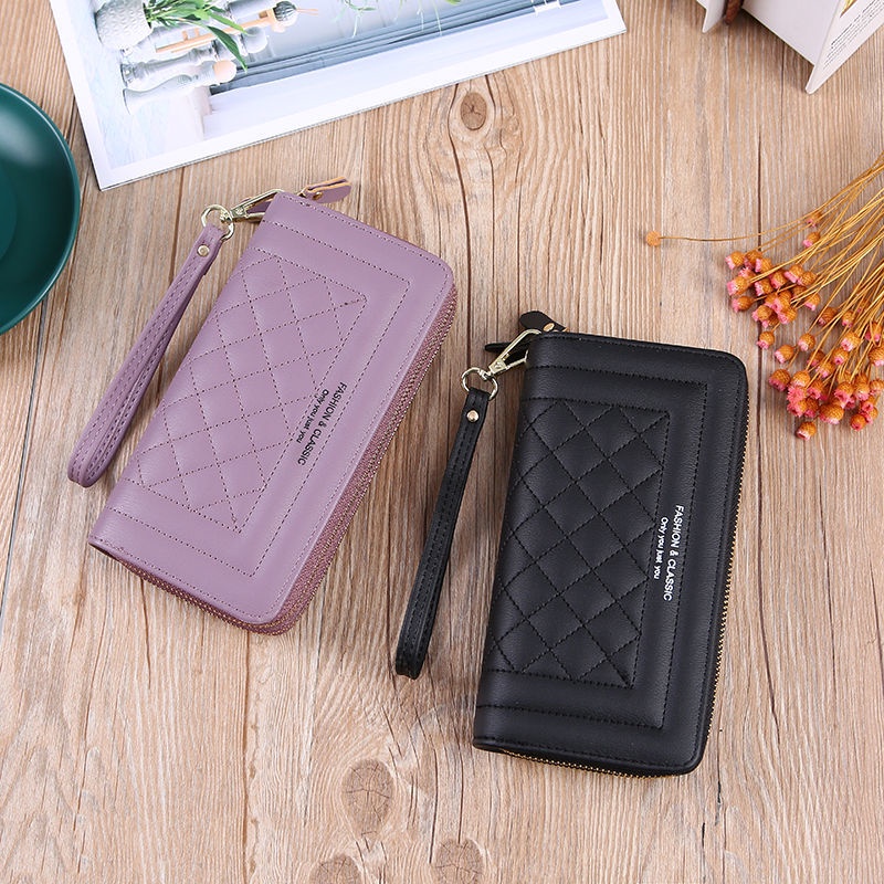 Dompet Premium dompet Wanita Dompet PU Tempat Kartu Wanita Kreatif Panjang Dompet Koin Mewah Dompet Uang Rumbai Amplop Fashion Anak Perempuan