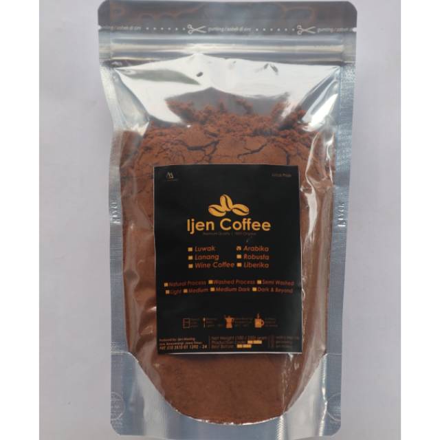 

KOPI ARABIKA BUBUK / BIJI 250 gram