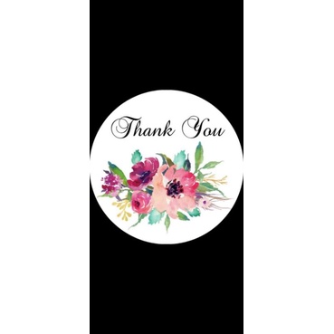 

stiker thank you for order bulat