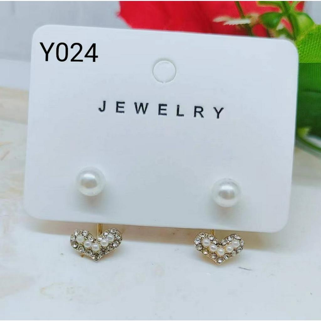 Anting Permata Cantik Perhiasan Fashion Y024 Y025 Y026