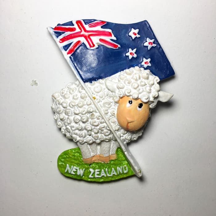 Souvenir Mancanegara New Zealand #2 Gantungan Magnet Kulkas