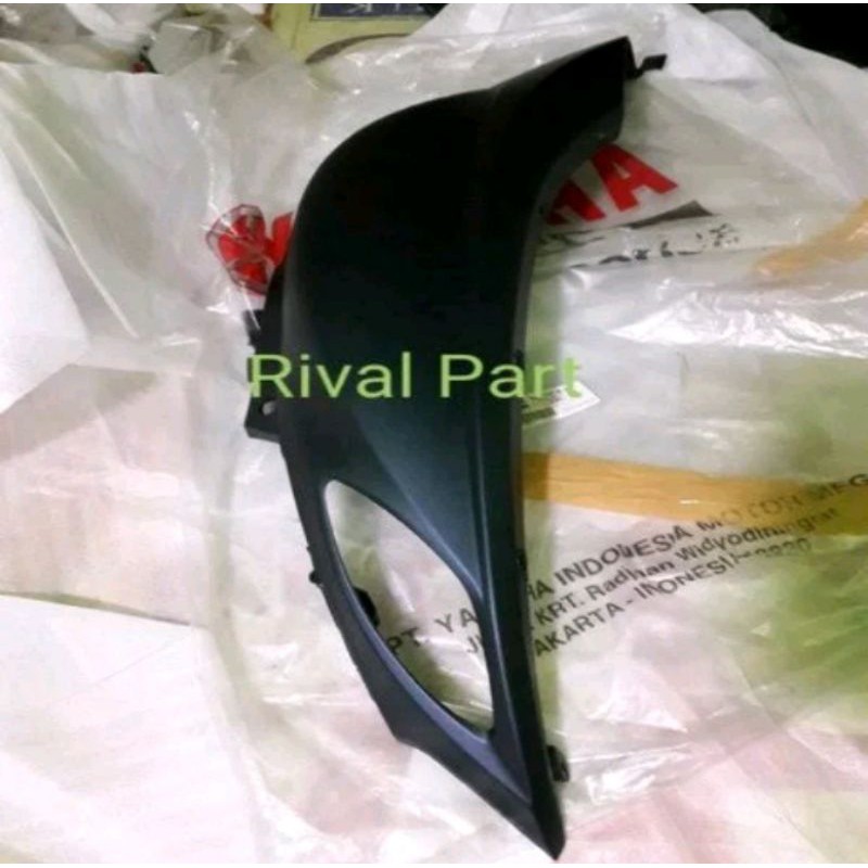 Cover body kanan yamaha Fino grande biru dof original
