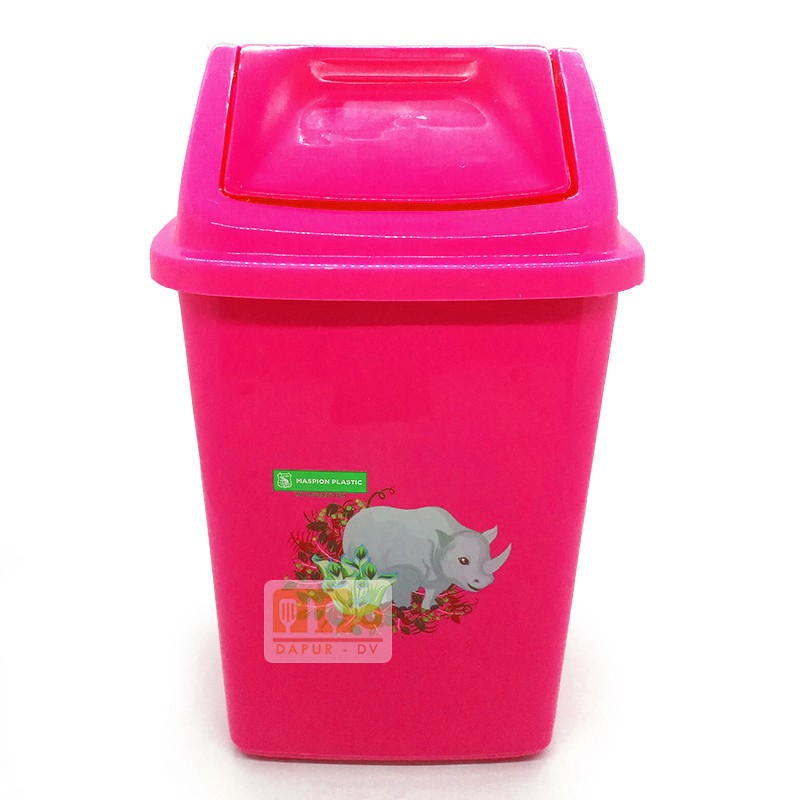 Maspion Tempat Sampah mini DUSTBIN No 5  + COVER – Random colour