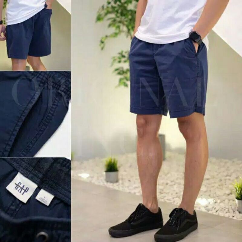 Celana Pendek G*AP Original UNISEX  Short G*AP EASY Branded Original