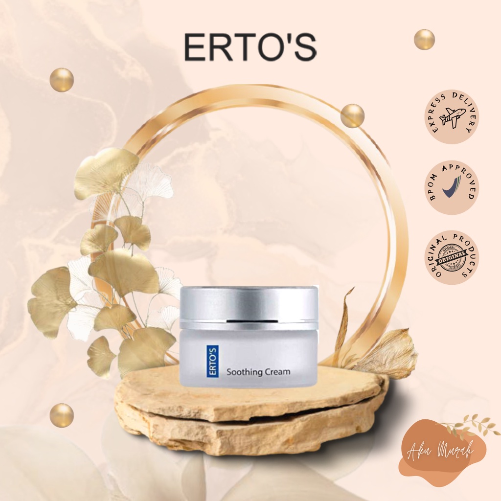 ✨ AKU MURAH ✨ERT0S Soothing Cream Moisturizer