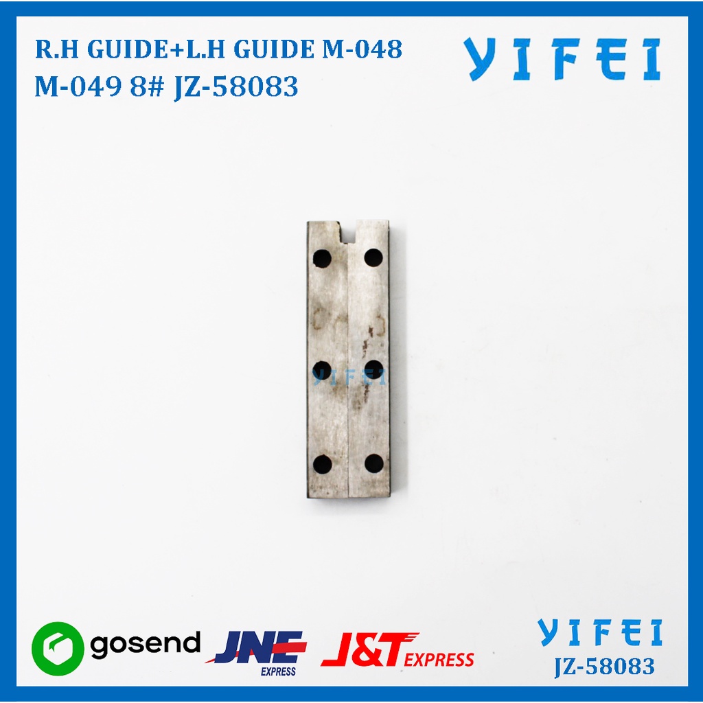 R.H GUIDE+L.H GUIDE M-048/M-049 8# MESIN POTONG KM KS AU YIFEI-58083