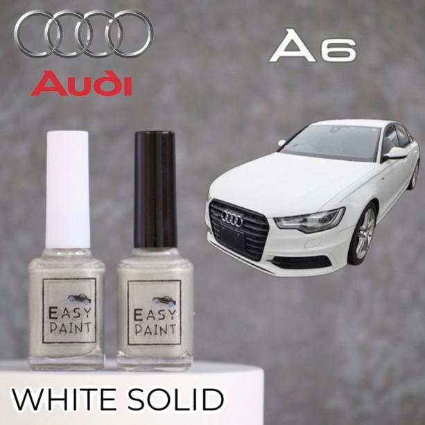 Cat Oles Mobil White Solid AUDI A6 Putih 15ml