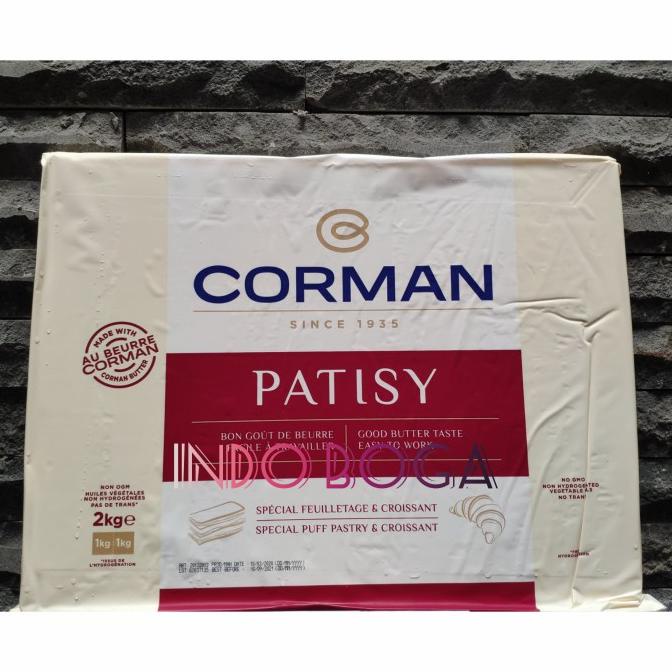 

BAYAR COD corman patisy butter sheet 2kg / corman butter sheet 2 kg