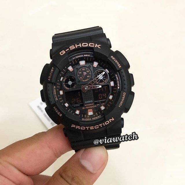 CASIO G SHOCK GA-100GBX-1A4DR