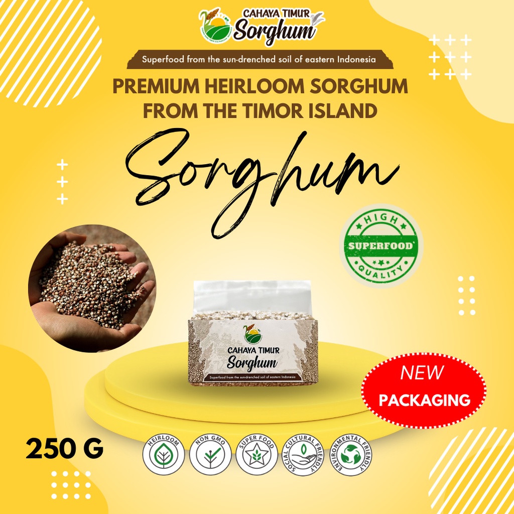 

Premium Heirloom Sorghum from The Timor Island 250 G