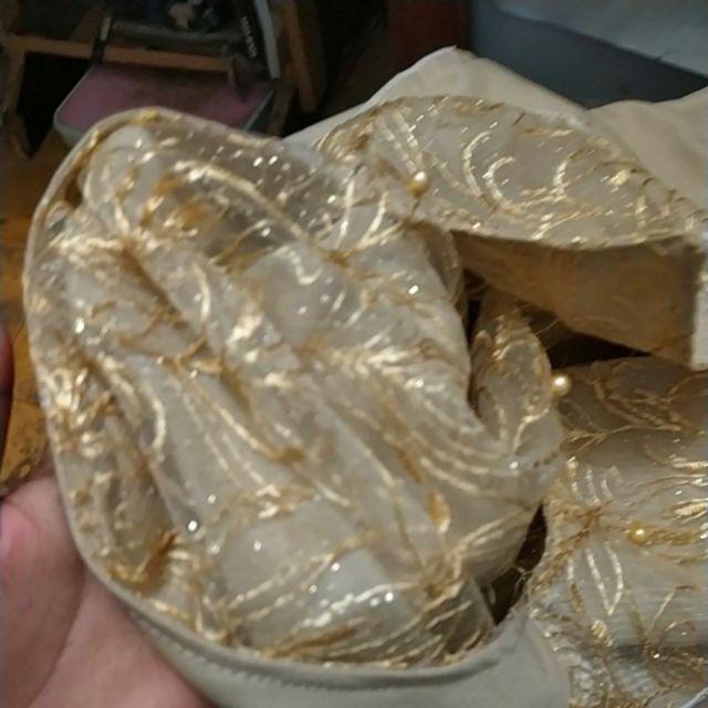 Wou Batik Couple Shofia #2 Brokat  - Couple Modern Batik Couple Sarimbit Brokat Kebaya - Bs052