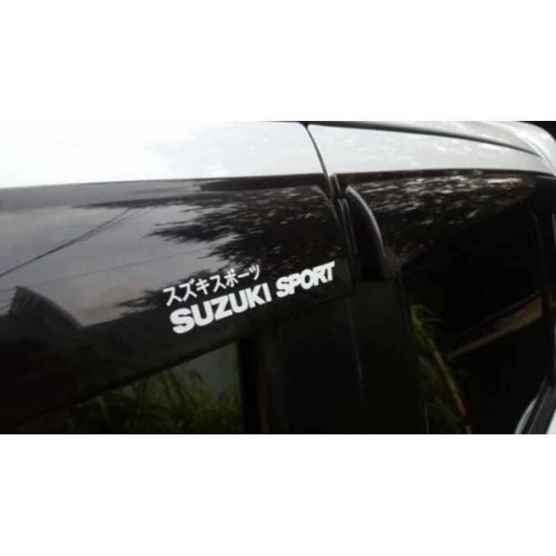 

sticker / stiker suzuki sport uk 12x2.5cm isi 4bj