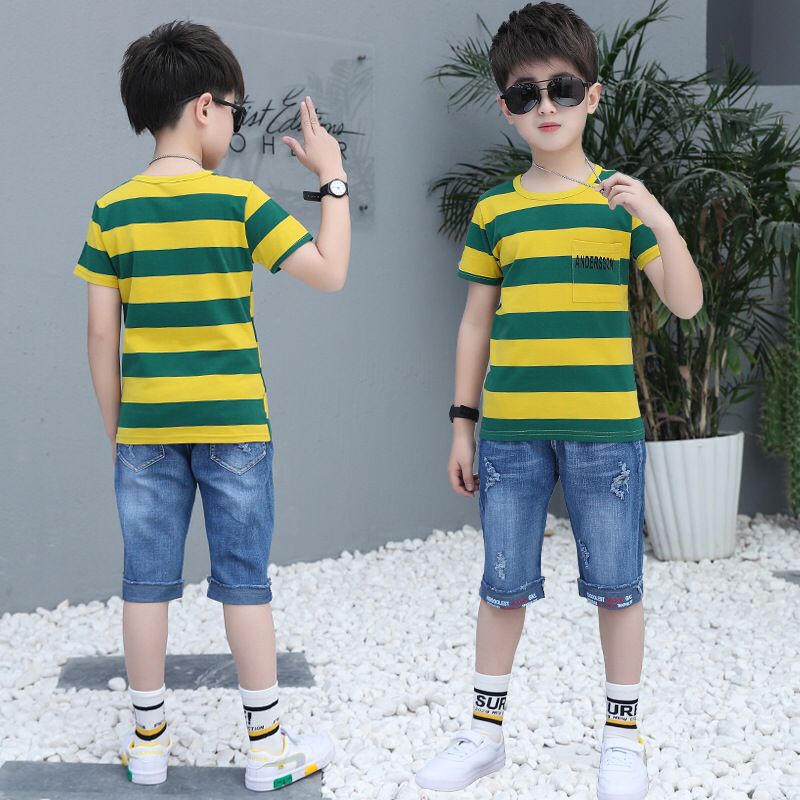 (LOLI-JKT) BOY-47 STELAN ANAK COWOK GARIS ANDERSSON SIZE 110-160