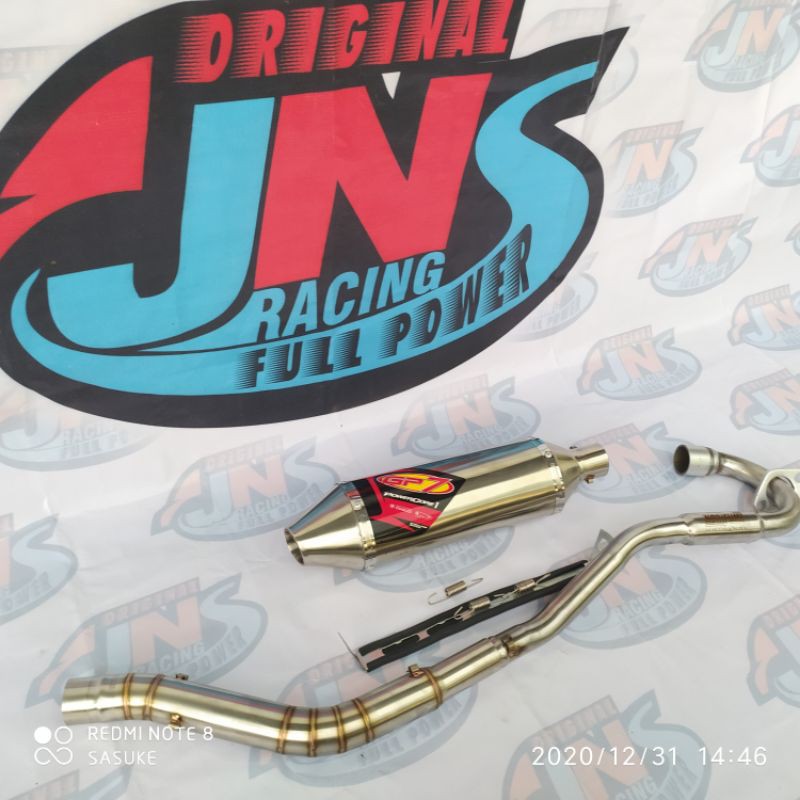 KNALPOT GP7 POWER CORE1 CRF DTRACKER KLX BF WR155 KLX